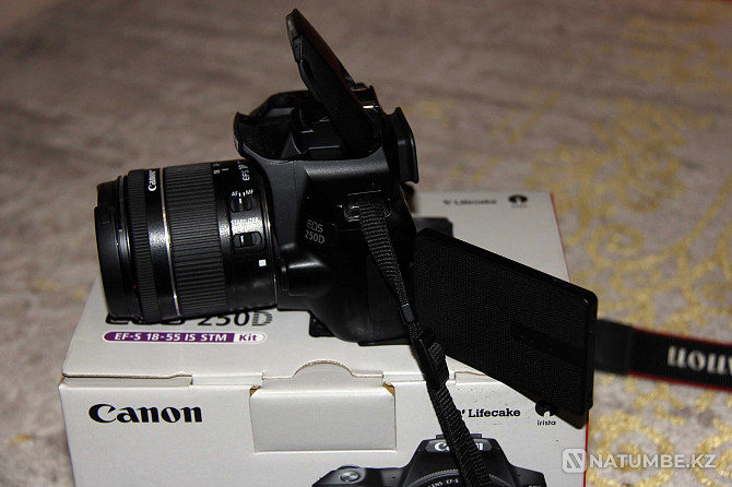 Кәсіби камера Canon 250D 18-55мм STM. Қорап  Алматы - изображение 7