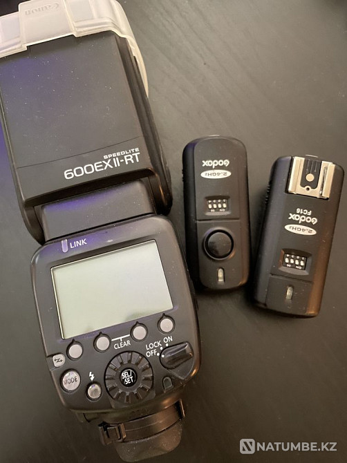 Продаю вспышку canon 600ex || -RT;софт бокс; синхронизаторы Алматы - изображение 2