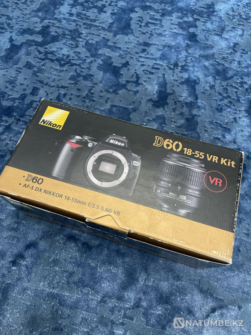 Фотоаппарат Nikon D60 зеркалка Алматы - изображение 1