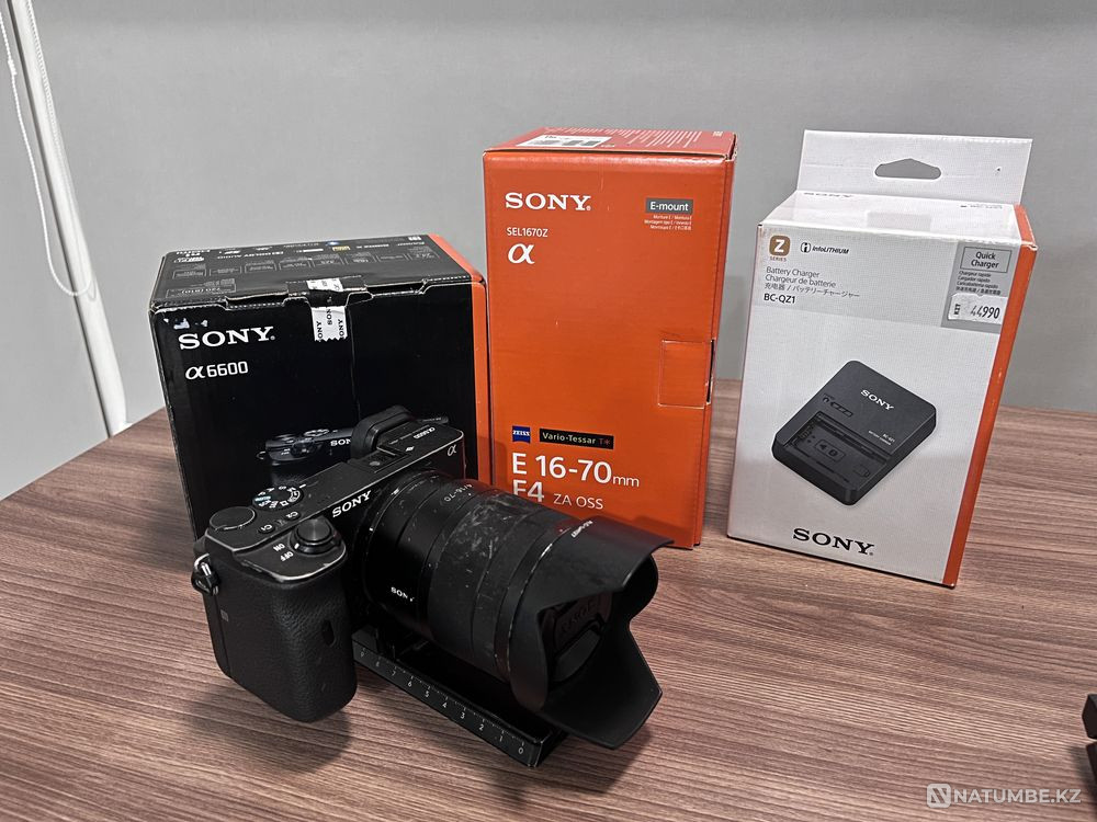 Sony a6600 e 16-70mm F4 za oss Алматы - изображение 1