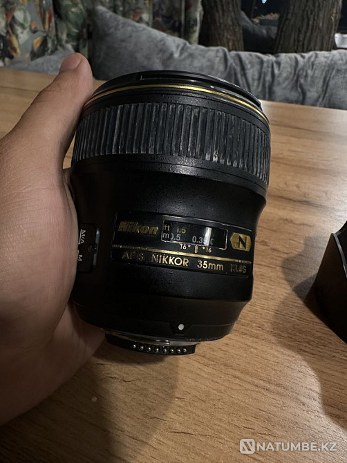 Объктив Nikon 35mm 1.4 f Алматы - изображение 3