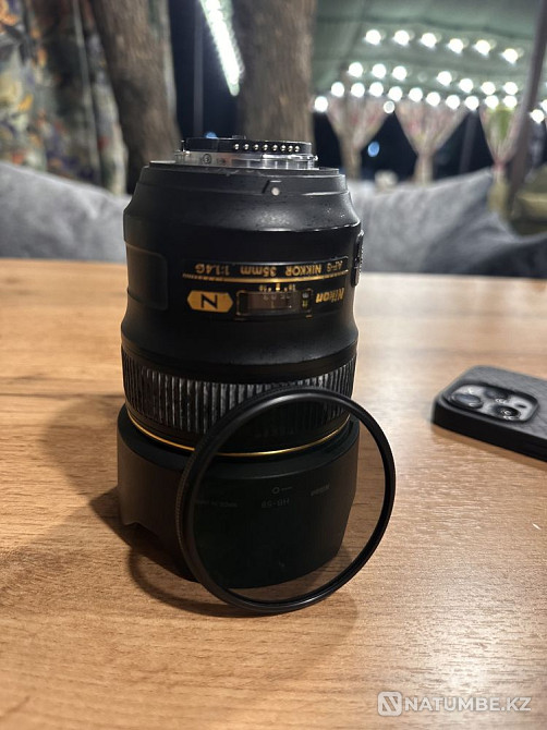 Объктив Nikon 35mm 1.4 f Алматы - изображение 1