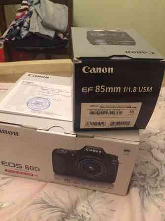 Фотоаппарат canon EOS 80D Almaty
