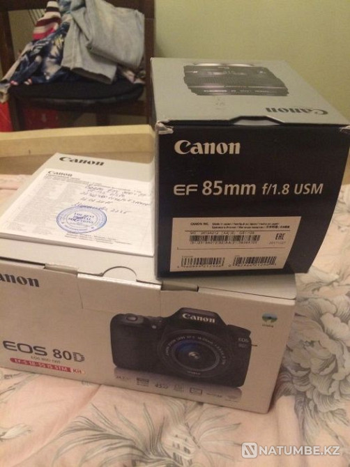 Фотоаппарат canon EOS 80D Алматы - изображение 5
