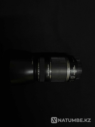 CANON ZOOM LENS EF-S 55-250mm 1:4-5,6 IS - қорапсыз  Алматы - изображение 1