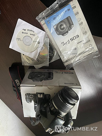 Canon Kiss X2(450D) камерасы сатылады  Алматы - изображение 2