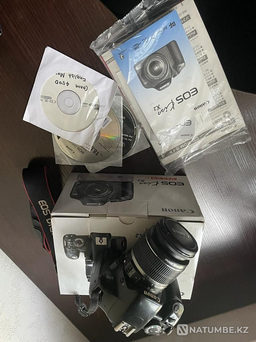 Продам фотоаппарат Canon Kiss X2(450D) Алматы - изображение 2