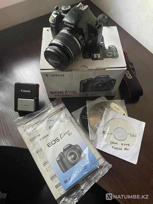 Продам фотоаппарат Canon Kiss X2(450D) Алматы - изображение 4