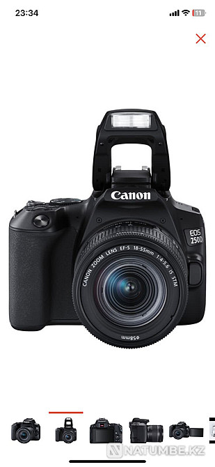 Фотоаппарат canon eos 250d Алматы - изображение 2