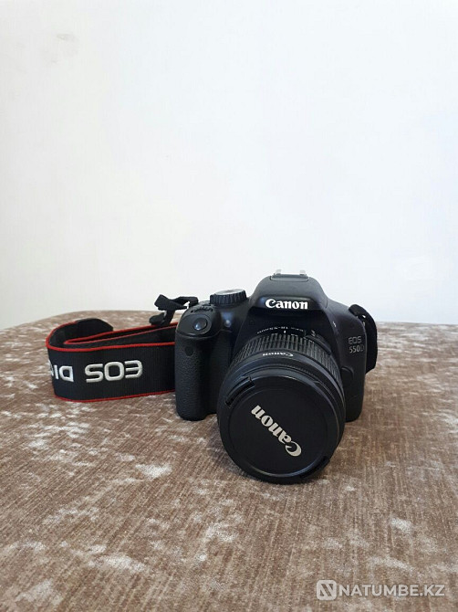 Selling Canon eos 550d + lens Almaty - photo 1