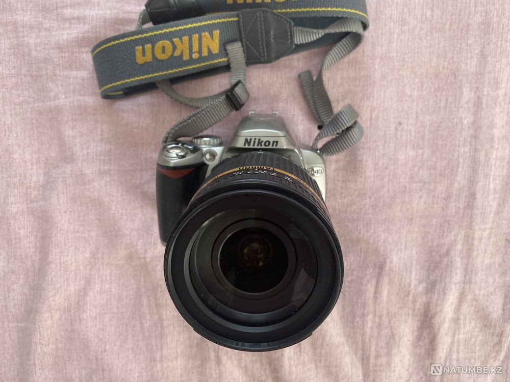 Nikon D40 объектив Tomron в хорошем состоянии Алматы - изображение 5