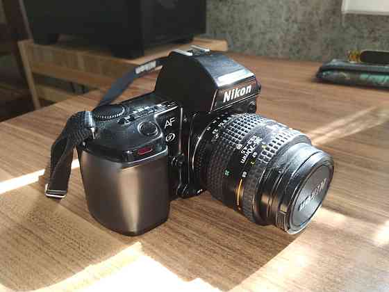 Продам Фотоаппарат Пленочный Nikon в Полном Комплекте в Отличном Сост Almaty