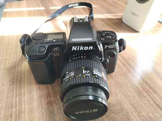 Продам Фотоаппарат Пленочный Nikon в Полном Комплекте в Отличном Сост Almaty