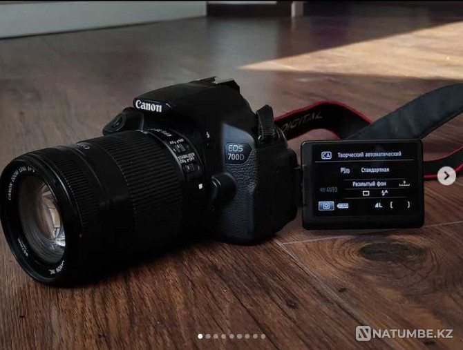 Camera Canon EOS 700D kit 18-135mm f/3.5-5.6 IS STM Almaty - photo 1