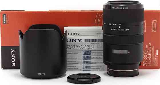 Объектив Sony SAL 70300G Сони альфа Almaty