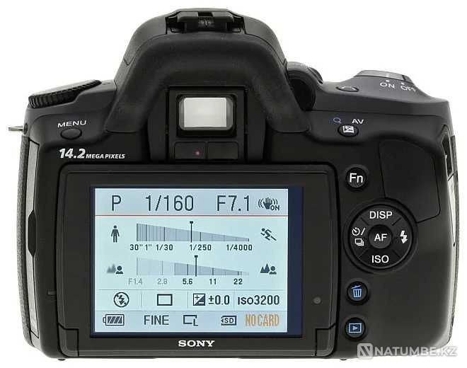 Зеркальная фотокамера Sony A380 в отличном состоянии Алматы - изображение 1