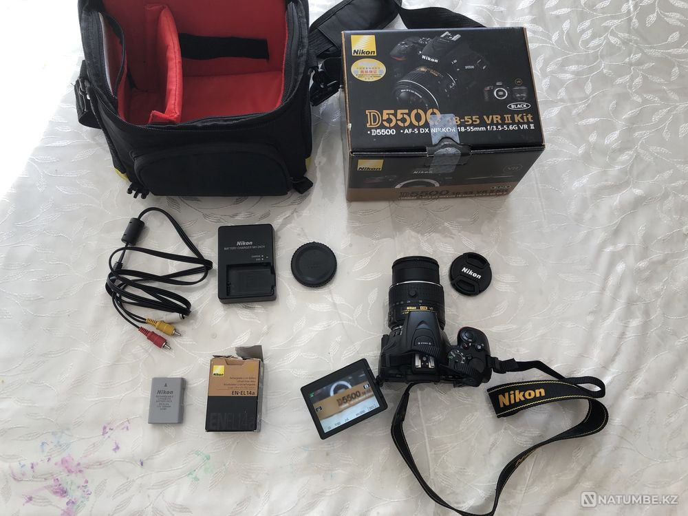 Фотоаппараты nikon D 5500 Алматы - изображение 1