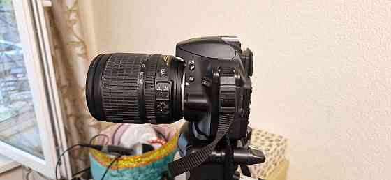 Nikon D3200; kit 18-105 mm lens; сумка; штатив; флешка; комплект.  Алматы