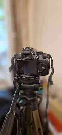 Nikon D3200; kit 18-105 mm lens; сумка; штатив; флешка; комплект. Almaty