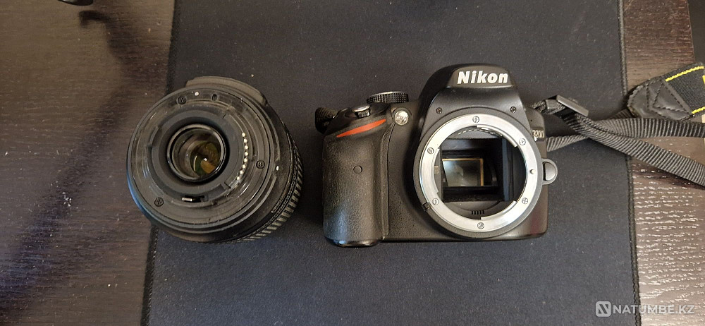 Nikon D3200; kit 18-105 mm lens; сумка; штатив; флешка; комплект. Алматы - изображение 2