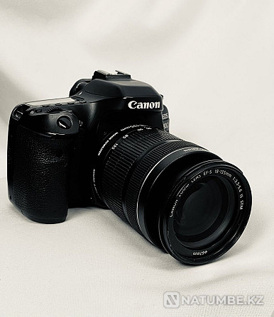 Canon 80d; lens 18-135 + original battery and original charger Almaty - photo 5