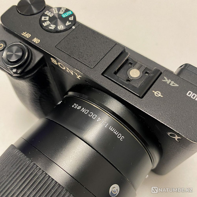 Sony a6400 + sigma 30 мм f1.4  Алматы - изображение 3