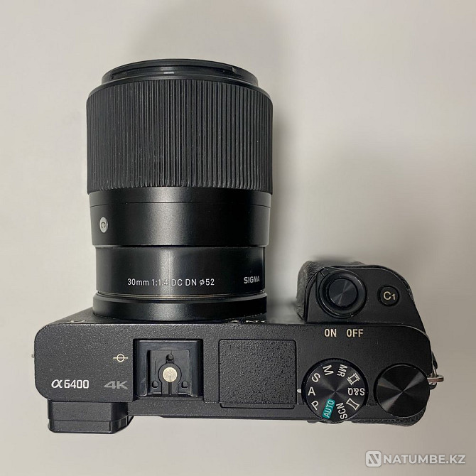 Sony a6400 + sigma 30 мм f1.4  Алматы - изображение 2