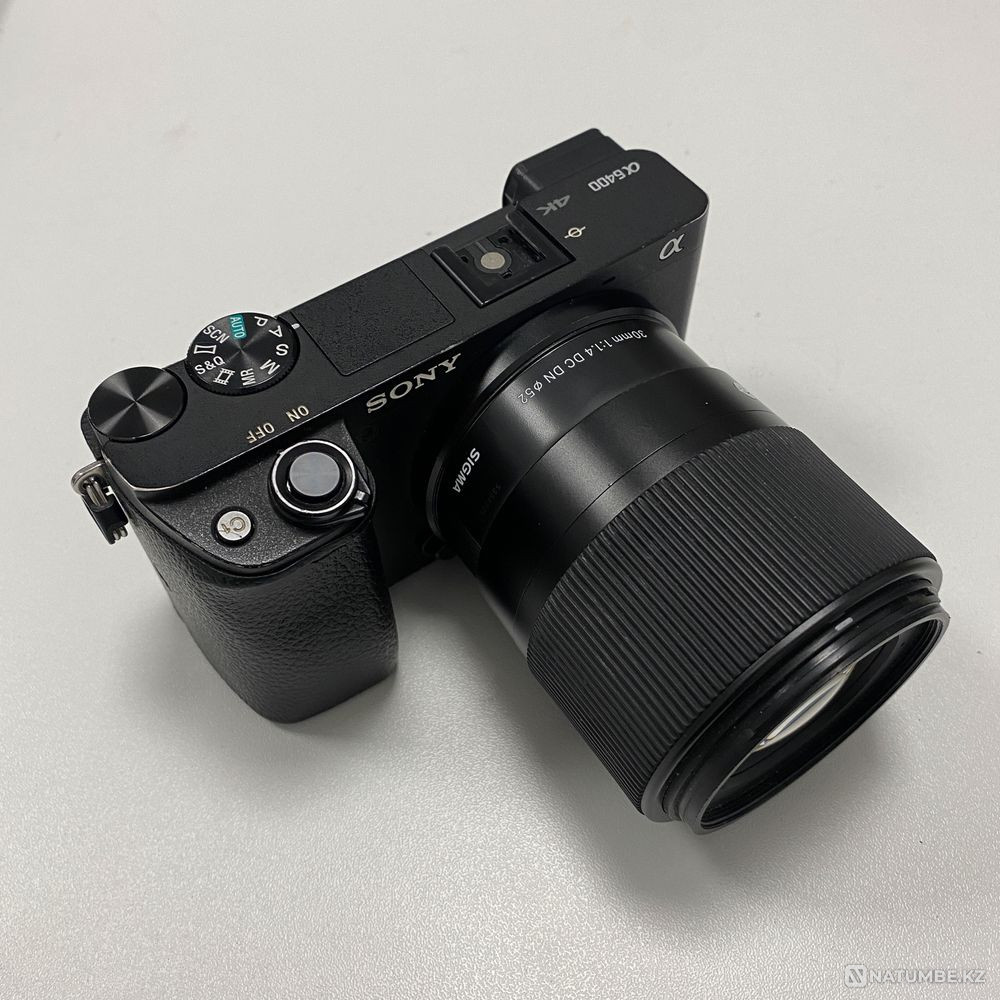 Sony a6400 + sigma 30mm f1.4 Алматы - изображение 1
