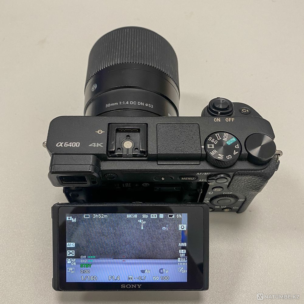 Sony a6400 + sigma 30mm f1.4 Алматы - изображение 4
