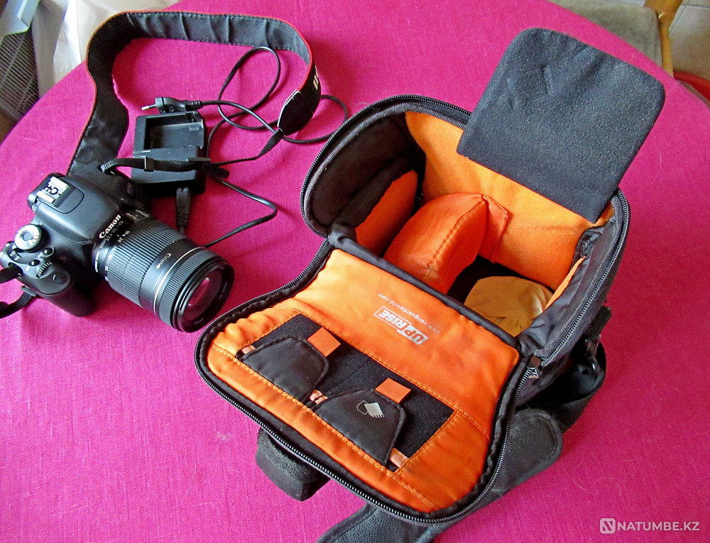 Цифровой фотоаппарат Canon 600D c объективом 18-135 мм Алматы - изображение 6