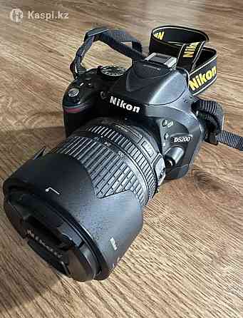 Зеркальный Фотоаппарат Nikon D5200  Алматы