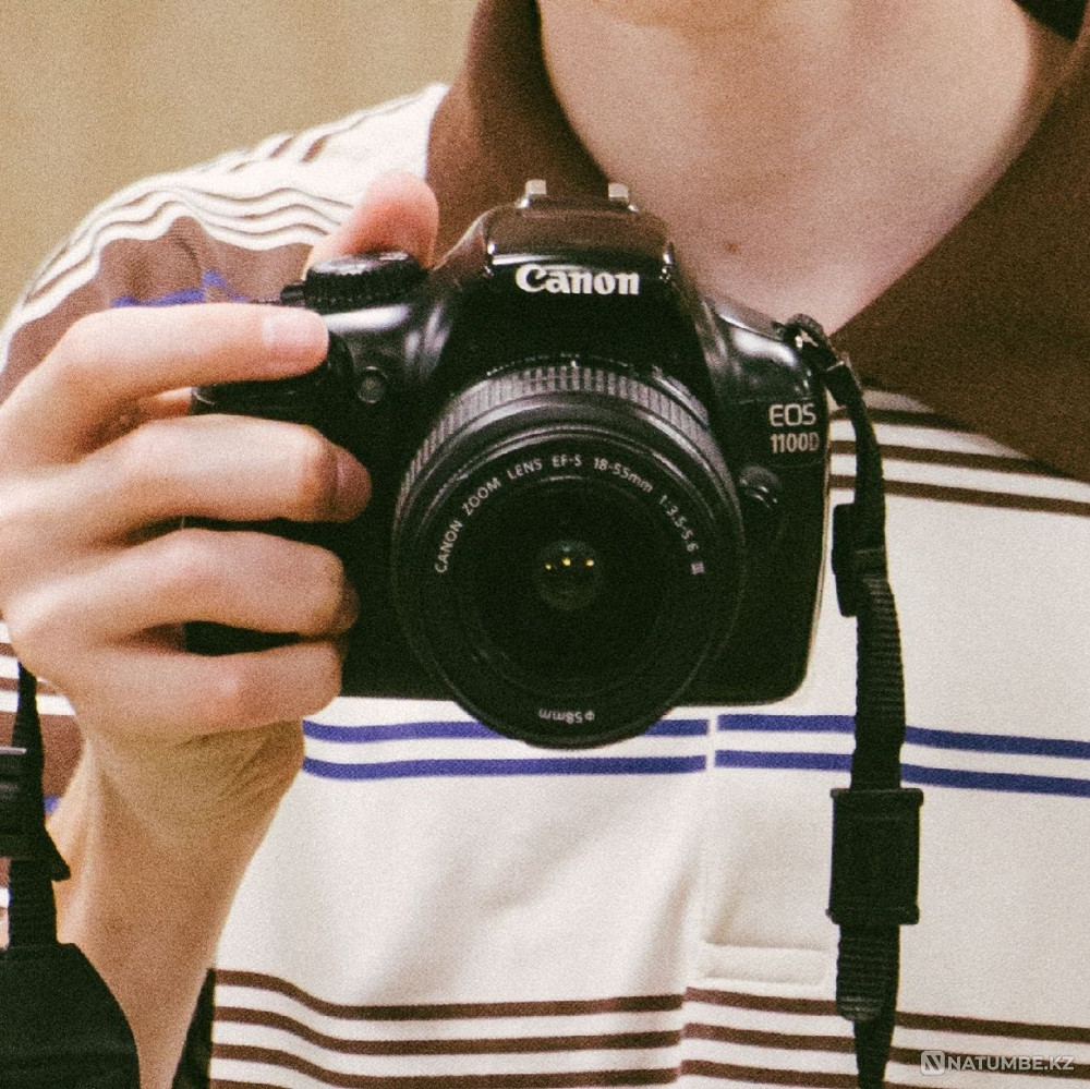 Фотоаппарат Canon 1100D Алматы - изображение 1