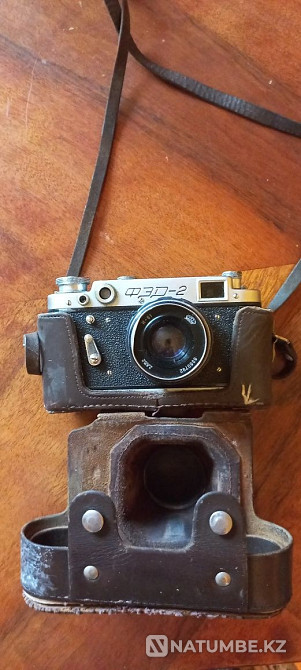 Фотоаппарат советский ФЭД-2. Рабочий. Алматы - изображение 1