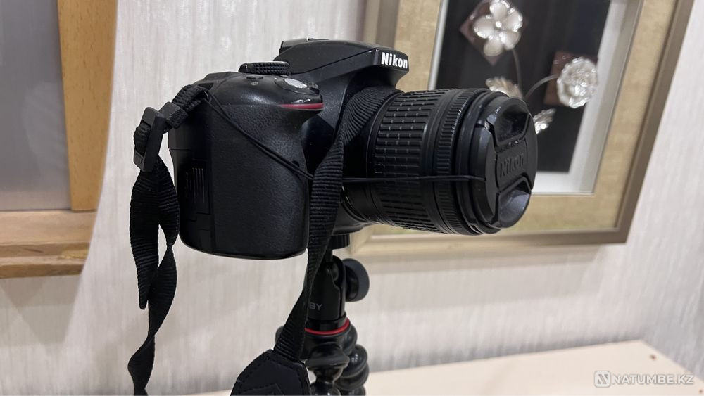 Camera with tripod and 32 GB SD memory card Almaty - photo 3