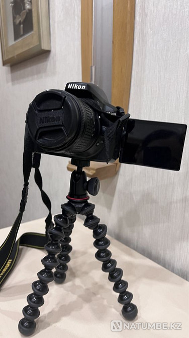Camera with tripod and 32 GB SD memory card Almaty - photo 5