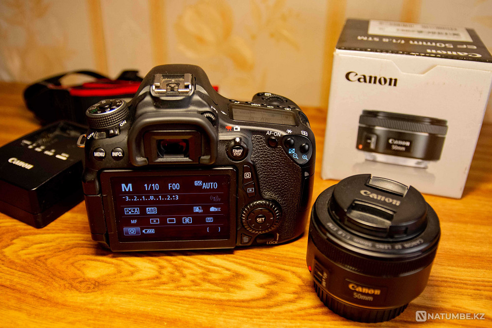 Canon 70D + Canon 50mm 1.8 STM Excellent condition Almaty - photo 5