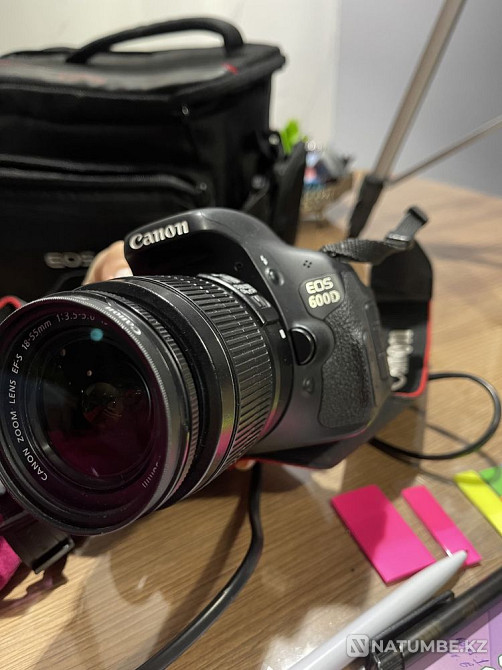 Фотоаппарат Canon EOS 600 D Алматы - изображение 1