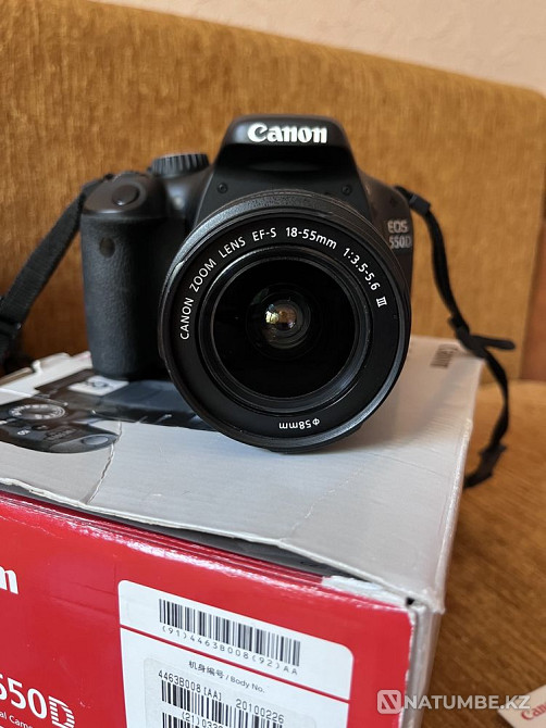 Canon 550D + сумка; флешкарта 32 Гб Алматы - изображение 3
