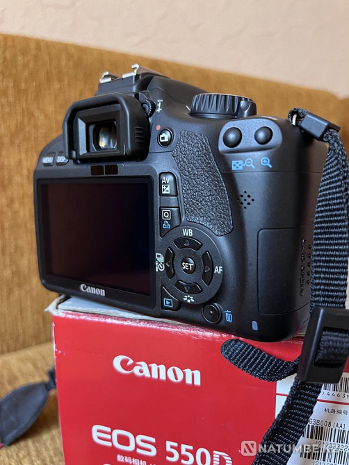 Canon 550D + сумка; флешкарта 32 Гб Алматы - изображение 6