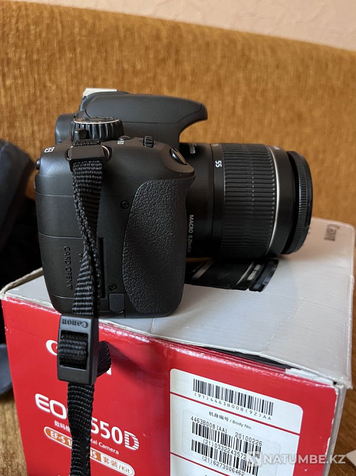 Canon 550D + сумка; флешкарта 32 Гб Алматы - изображение 4