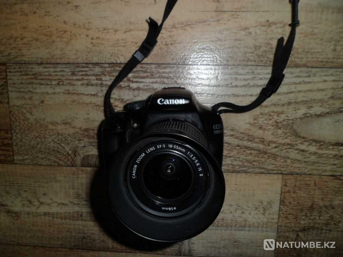 Б/У профессиональный фотоаппарат CANON EOS 1100D Rebel T3 Алматы - изображение 3