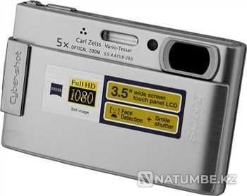 SONY Cyber-shot DSC-T200 8.1MP Digital Camera - Silver ( фотоаппарат ) Алматы - изображение 1