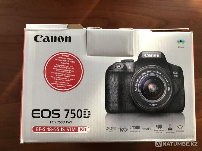 Canon 750d камерасы  Алматы - изображение 1