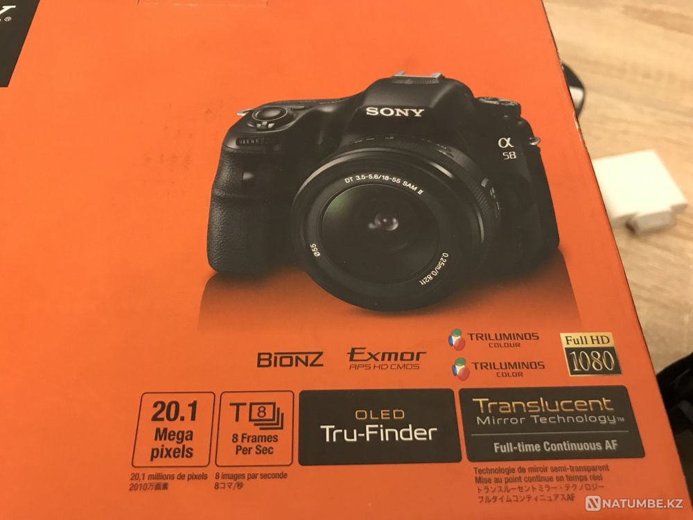 Профессиональный Sony SLT A58 Алматы - изображение 8