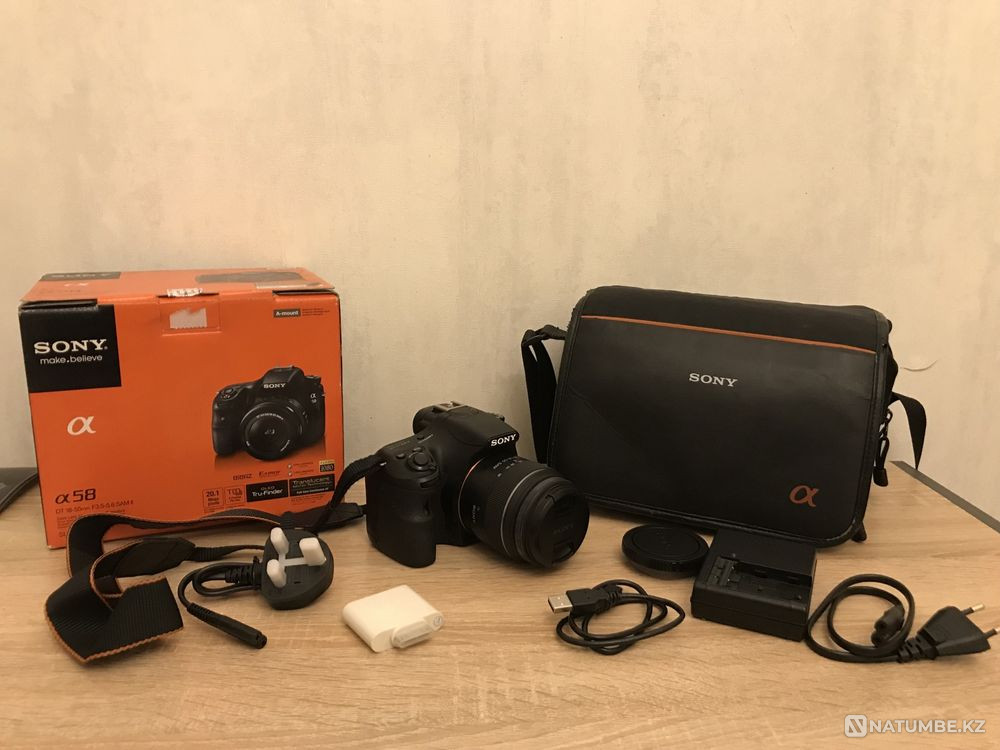 Профессиональный Sony SLT A58 Алматы - изображение 1