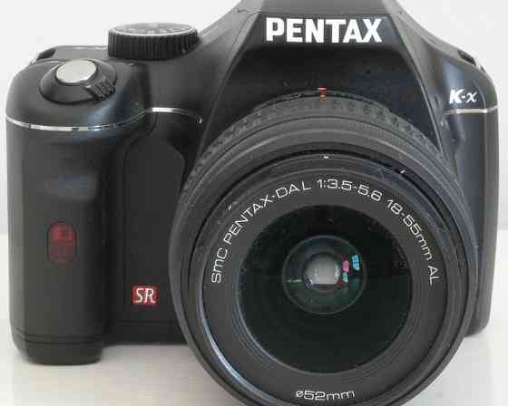 классный зеркальный фотоаппарат Pentax k-x  Алматы