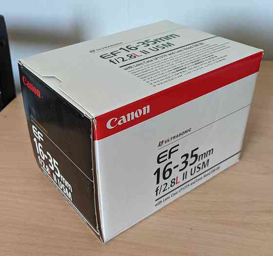 Объектив Canon EF 16-35 f/2.8L II USM Алматы