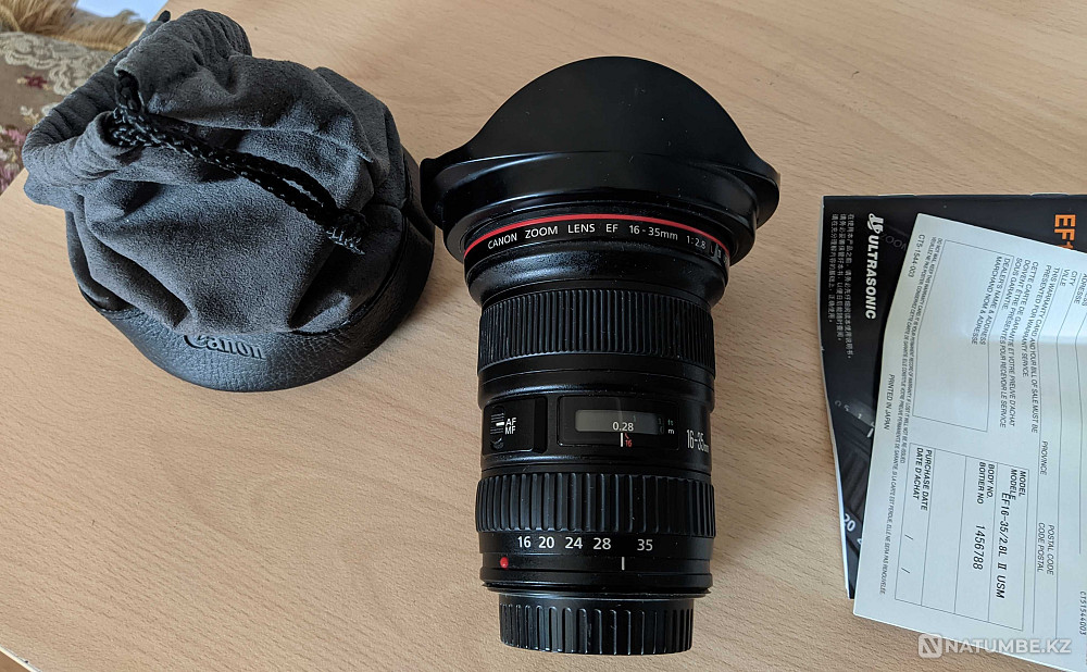 Объектив Canon EF 16-35 f/2.8L II USM Алматы - изображение 2