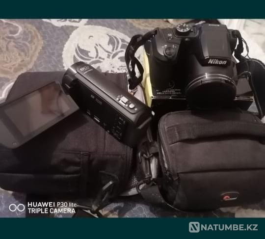 Видеокамера; фотоаппарат; штатив. Алматы - изображение 5