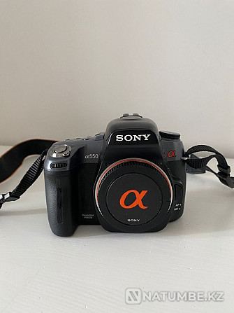 Продам фотоаппарат sony a550 Алматы - изображение 1